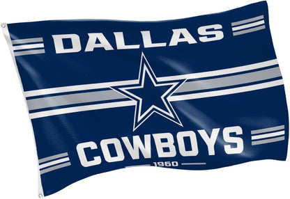 NFL Dallas Cowboys Flag-3x5Ft NFL Cowboys Banner-100% polyester