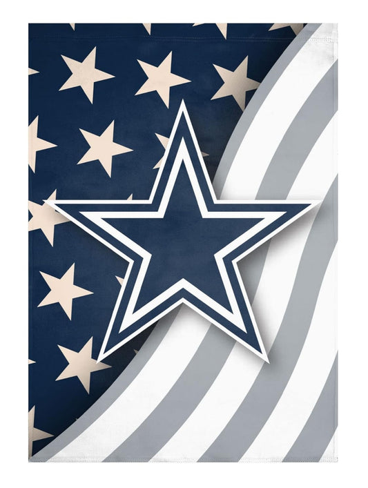 Dallas Cowboys Flag  NFL Dallas Cowboys Garden Banner Flags -100% polyester 12‘’x18‘’ / 28‘’x40‘’ inches