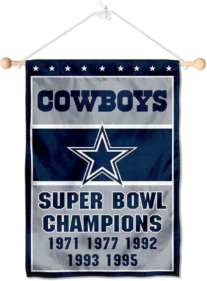 Dallas Cowboys Flag  NFL Dallas Cowboys Garden Banner Flags -100% polyester 12‘’x18‘’ / 28‘’x40‘’ inches