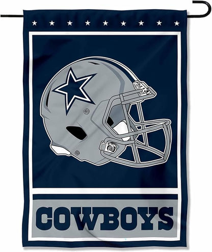 Dallas Cowboys Flag  NFL Dallas Cowboys Garden Banner Flags -100% polyester 12‘’x18‘’ / 28‘’x40‘’ inches
