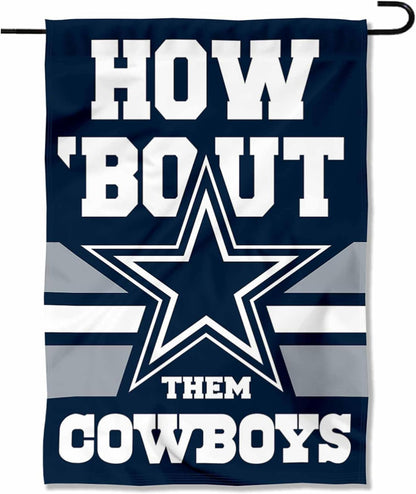 Dallas Cowboys Flag  NFL Dallas Cowboys Garden Banner Flags -100% polyester 12x18 inches / 28x40 inches