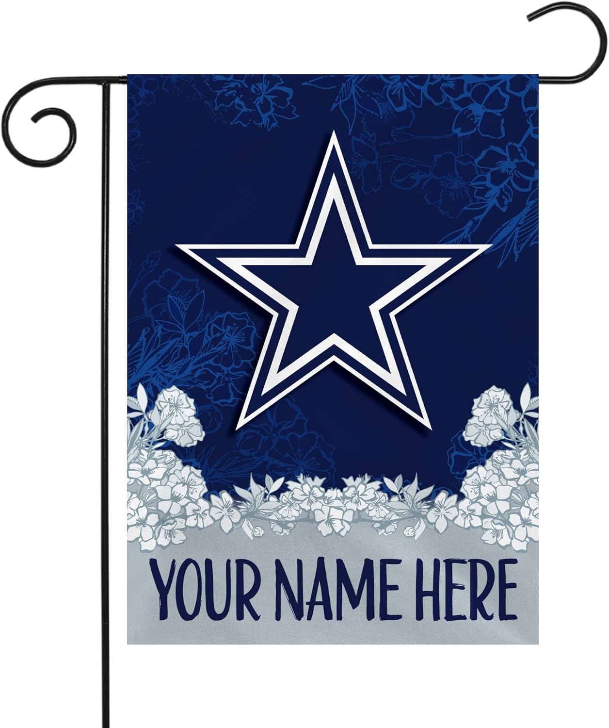 Dallas Cowboys Flag  NFL Dallas Cowboys Garden Banner Flags -100% polyester 12x18 inches / 28x40 inches