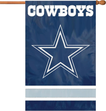 Dallas Cowboys Flag  NFL Dallas Cowboys Garden Banner Flags -100% polyester 12x18 inches / 28x40 inches