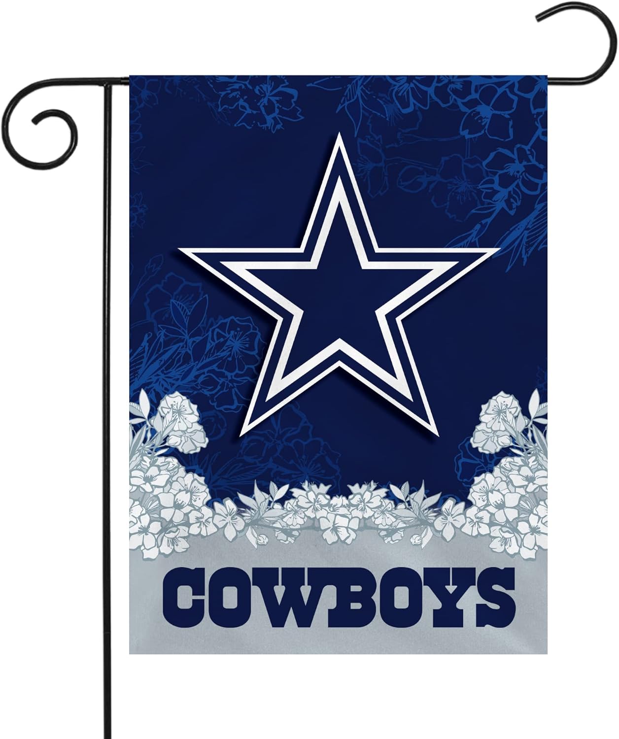 Dallas Cowboys Flag  NFL Dallas Cowboys Garden Banner Flags -100% polyester 12x18 inches / 28x40 inches