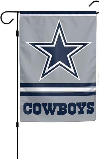 Dallas Cowboys Flag  NFL Dallas Cowboys Garden Banner Flags -100% polyester 12x18 inches / 28x40 inches