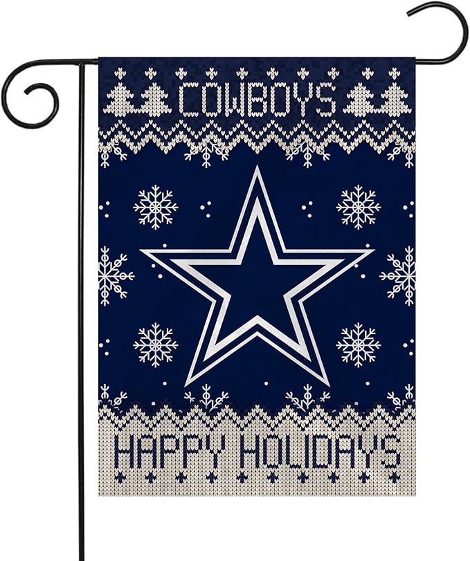 Dallas Cowboys Flag  NFL Dallas Cowboys Garden Banner Flags -100% polyester 12x18 inches / 28x40 inches