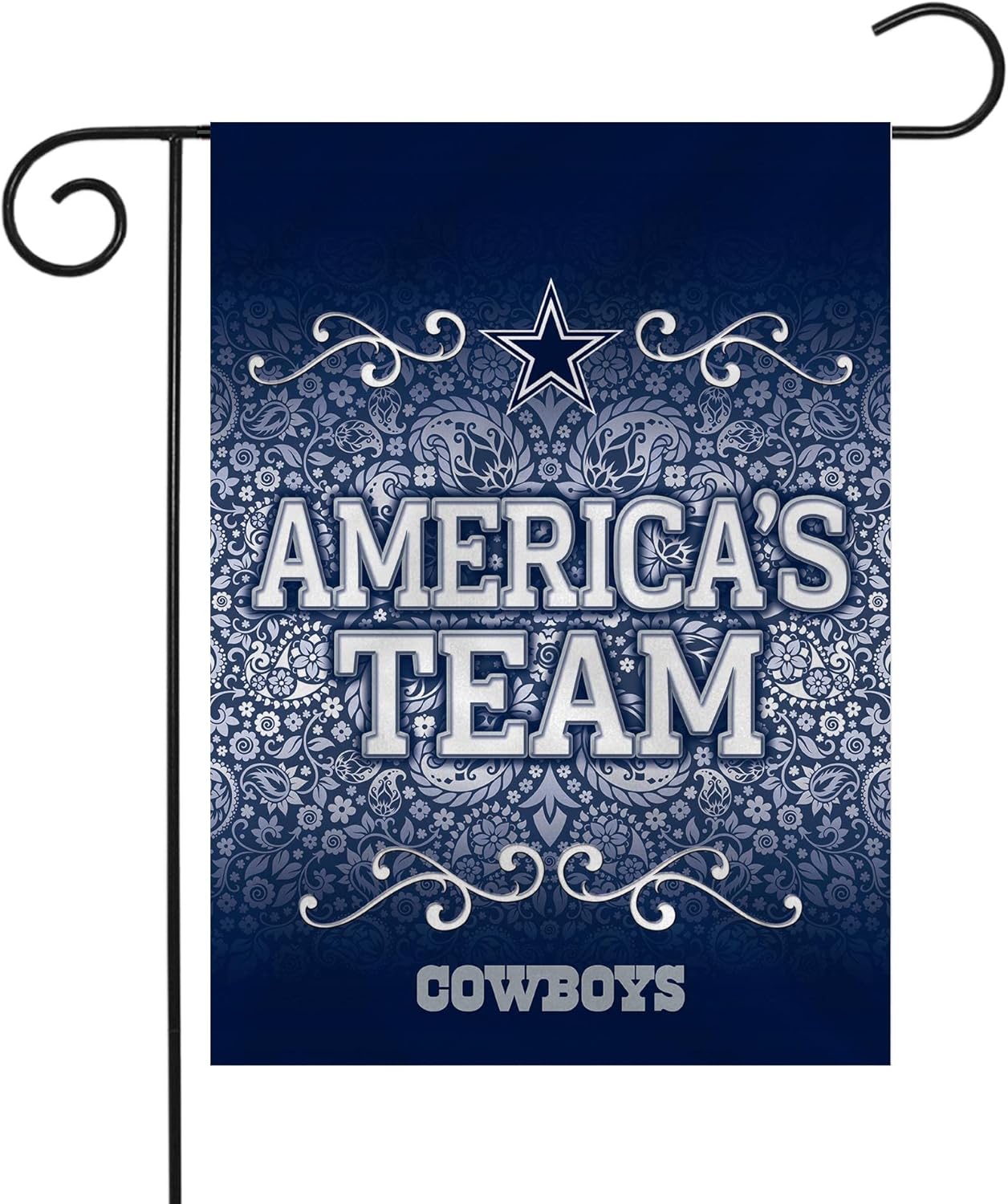 Dallas Cowboys Flag  NFL Dallas Cowboys Garden Banner Flags -100% polyester 12‘’x18‘’ / 28‘’x40‘’ inches