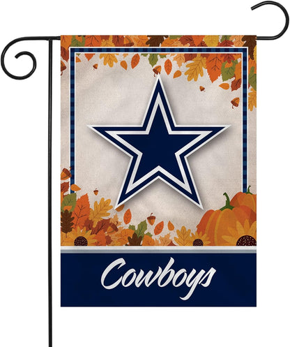 Dallas Cowboys Flag  NFL Dallas Cowboys Garden Banner Flags -100% polyester 12‘’x18‘’ / 28‘’x40‘’ inches
