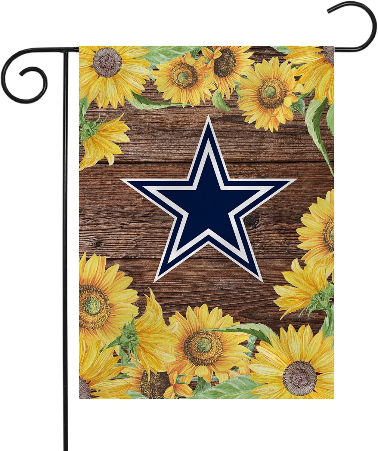 Dallas Cowboys Flag  NFL Dallas Cowboys Garden Banner Flags -100% polyester 12‘’x18‘’ / 28‘’x40‘’ inches