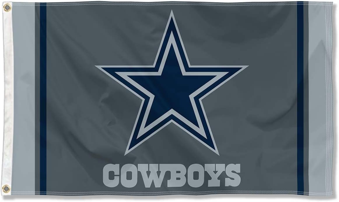 NFL Dallas Cowboys Flag-3x5Ft NFL Cowboys Banner-100% polyester-Helmet-Champions