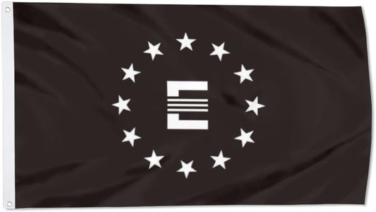 Enclave E American Flag Banner 3x5Ft-100% polyester-2 Metal Grommets