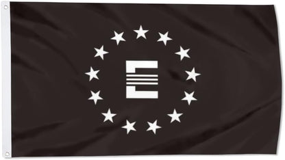 Enclave E American Flag Banner 3x5Ft-100% polyester-2 Metal Grommets