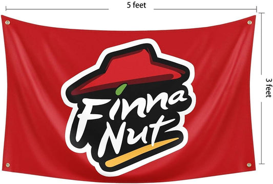 Finna Nut Flag-3x5Ft Banner-100% polyester