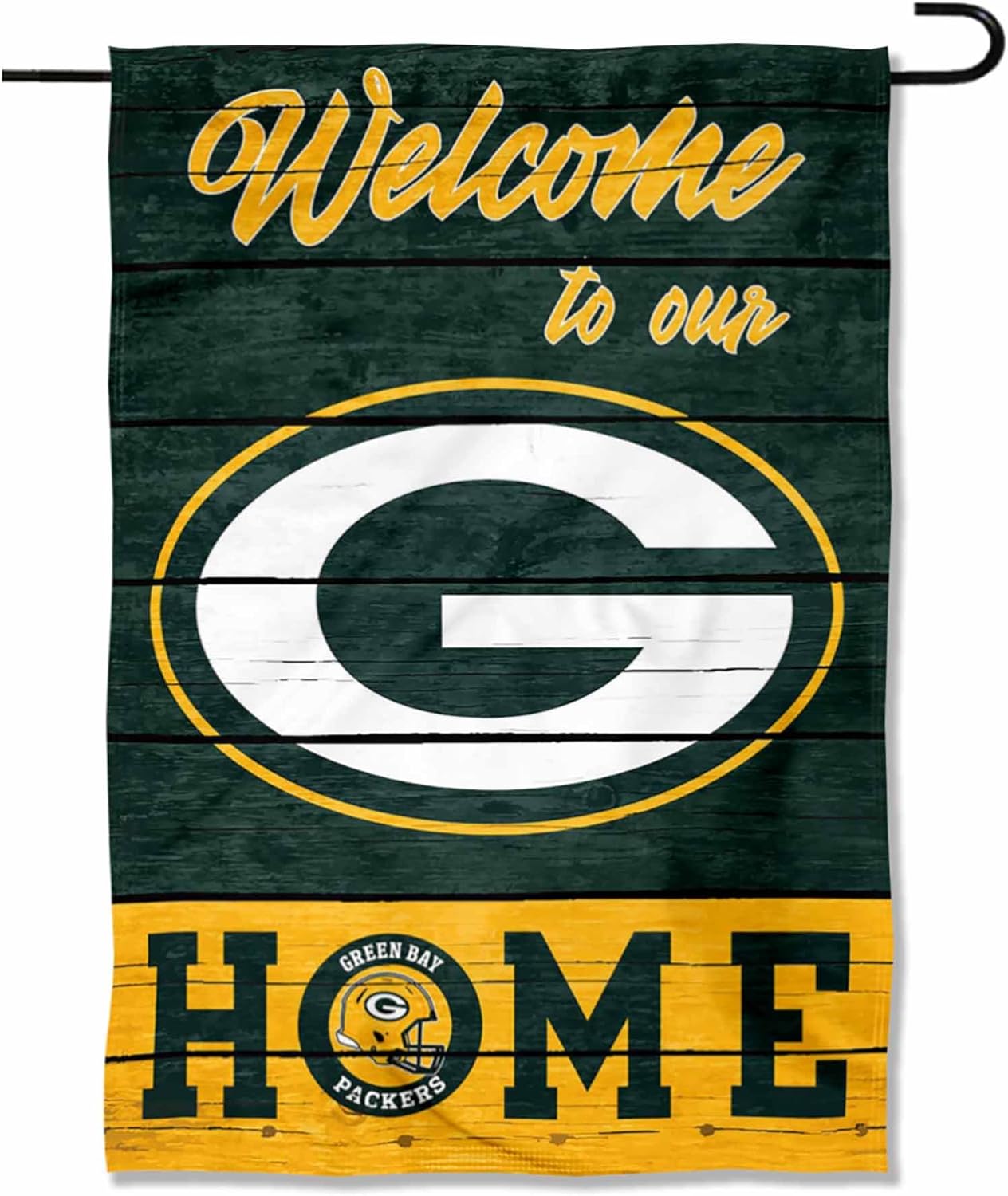 Green Bay Packers Flag 12x18 inches 28x40 inches NFL Packers Garden Banner Flags -100% polyester