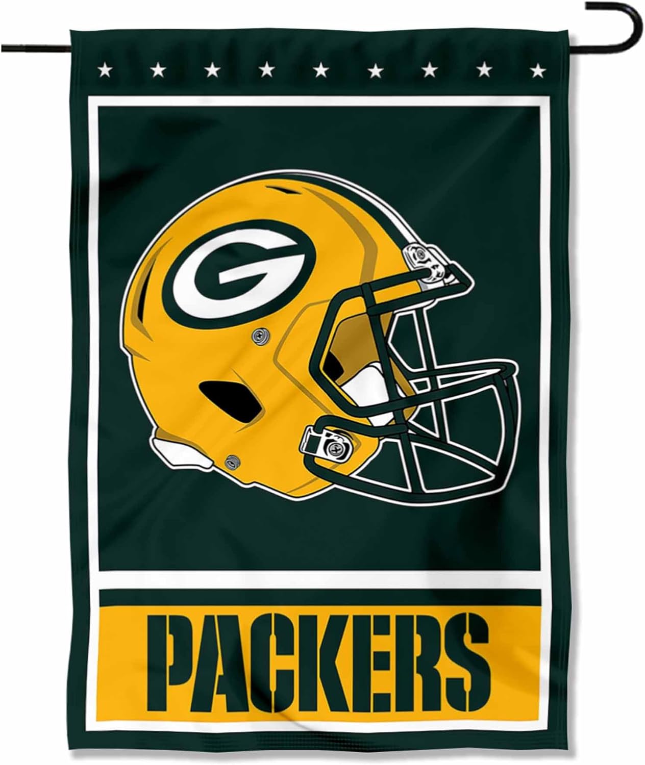 Green Bay Packers Flag 12x18 inches 28x40 inches NFL Packers Garden Banner Flags -100% polyester
