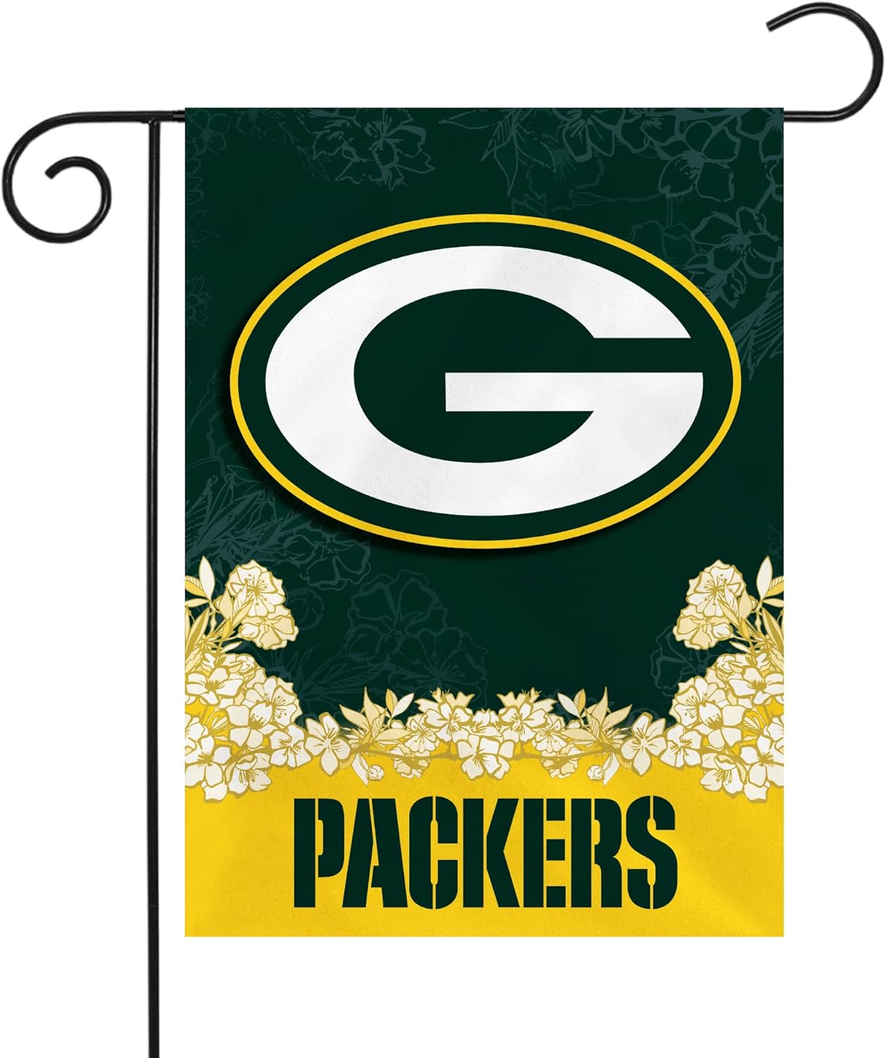 Green Bay Packers Flag 12x18 inches 28x40 inches NFL Packers Garden Banner Flags -100% polyester