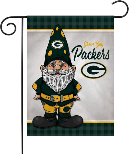Green Bay Packers Flag 12x18 inches 28x40 inches NFL Packers Garden Banner Flags -100% polyester