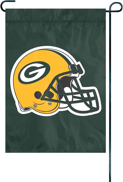 Green Bay Packers Flag 12x18 inches 28x40 inches NFL Packers Garden Banner Flags -100% polyester