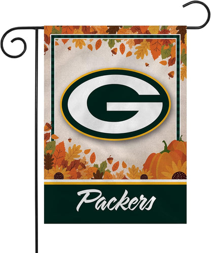 Green Bay Packers Flag 12x18 inches 28x40 inches NFL Packers Garden Banner Flags -100% polyester