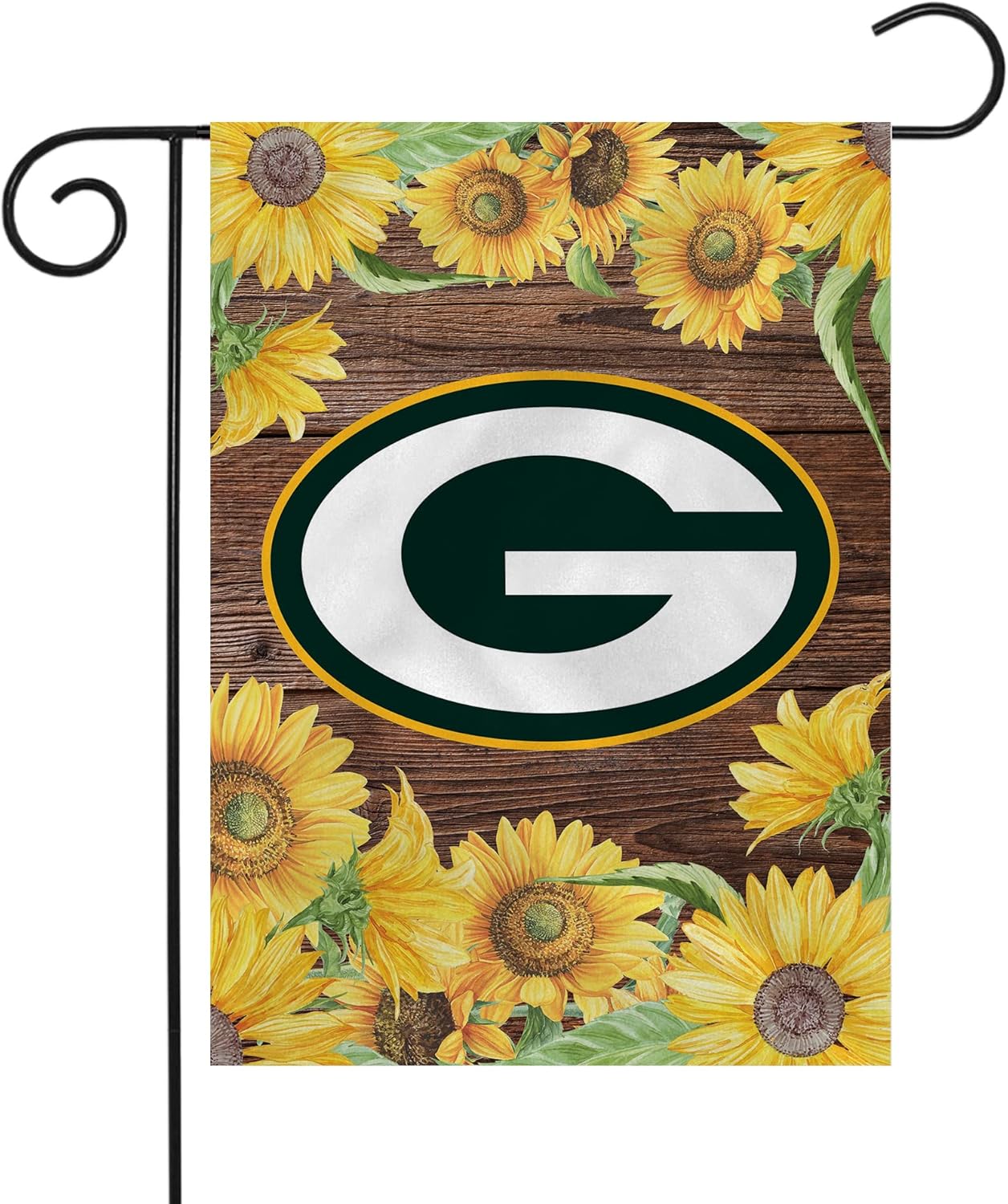 Green Bay Packers Flag 12x18 inches 28x40 inches NFL Packers Garden Banner Flags -100% polyester