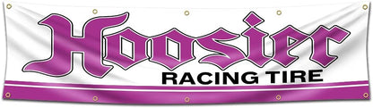 Hoosier Flag -2x8Ft -Hoosier Racing Tire Banner Flag-100% polyester