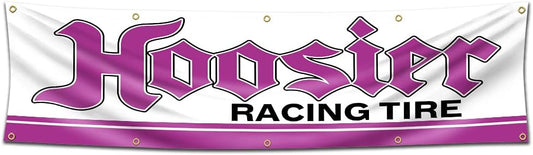 Hoosier Flag -2x8Ft -Hoosier Racing Tire Banner Flag-100% polyester