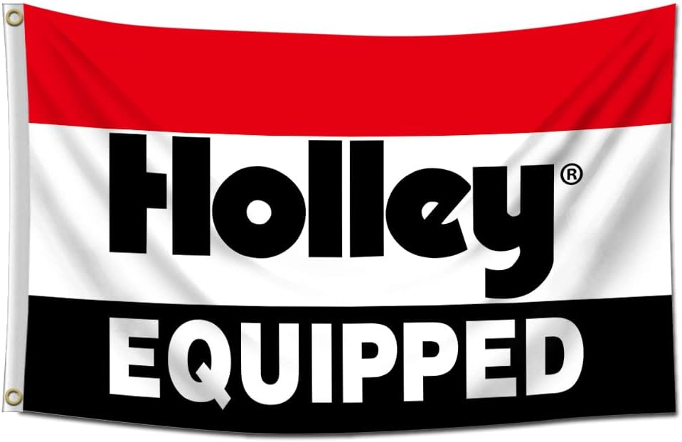 Holley Flag-3x5 Banner-100% polyester-white