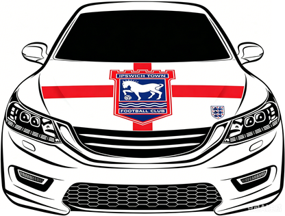 Ipswich Town Football Club  Flag-3.3x5 Ft 6X7Ft Car Hood Cover Banner Flag Of UK Ipswich  -100% polyester
