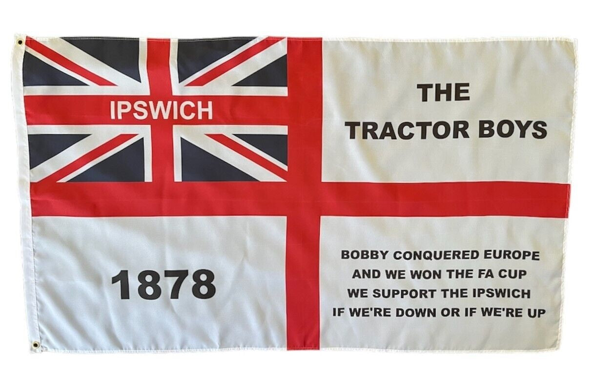 Ipswich Town Football Club Flag 100% polyester Ipswich Town FC banner 3x5ft