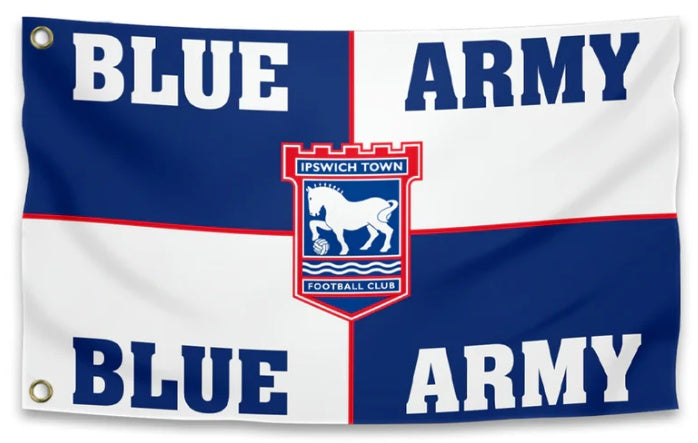 Ipswich Town Football Club Flag 100% polyester Ipswich Town FC banner 3x5ft