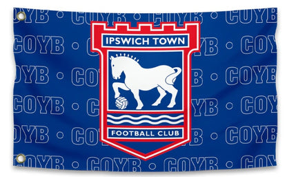 Ipswich Town Football Club Flag 100% polyester Ipswich Town FC banner 3x5ft