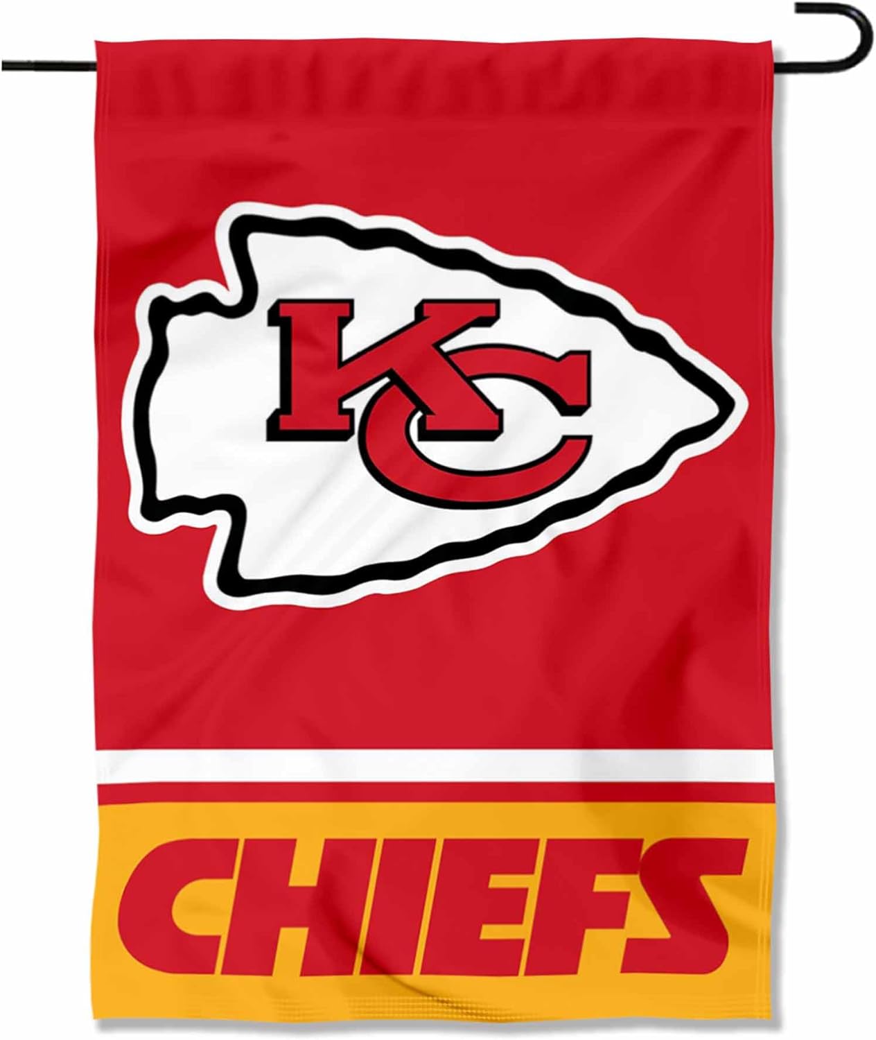 Kansas City Chiefss Flag NFL KC Chiefs Garden Banner Flags -100% polyester 12x18 inches / 28x40 inch