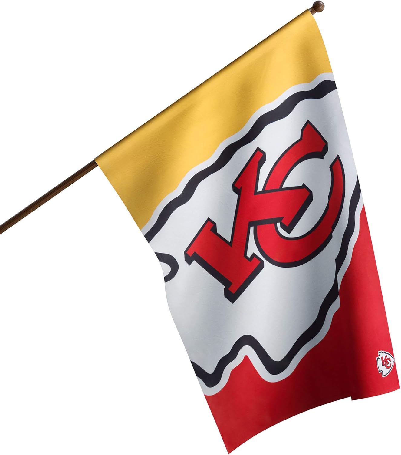 Kansas City Chiefss Flag NFL KC Chiefs Garden Banner Flags -100% polyester 12x18 inches / 28x40 inch