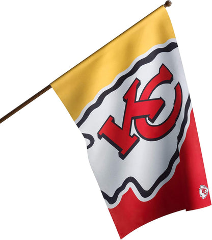 Kansas City Chiefss Flag NFL KC Chiefs Garden Banner Flags -100% polyester 12x18 inches / 28x40 inch