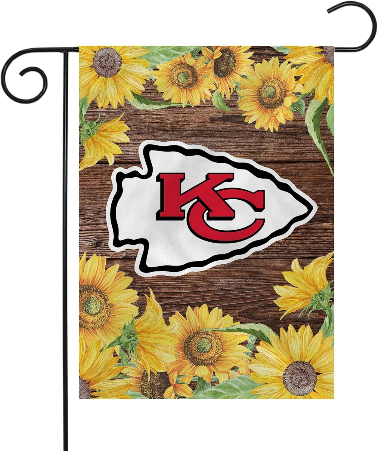 NFL Kansas City Chiefss Flag KC Chiefs Garden Banner Flags -100% polyester 12x18 inches / 28x40 inch