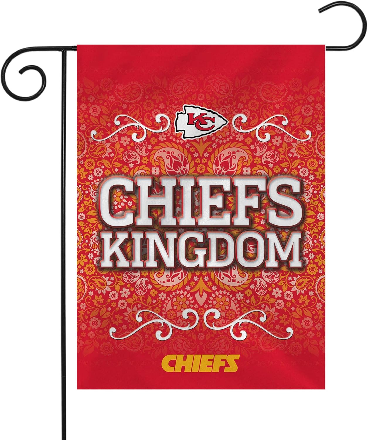 NFL Kansas City Chiefss Flag KC Chiefs Garden Banner Flags -100% polyester 12x18 inches / 28x40 inch