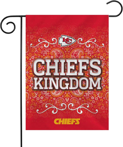 NFL Kansas City Chiefss Flag KC Chiefs Garden Banner Flags -100% polyester 12x18 inches / 28x40 inch