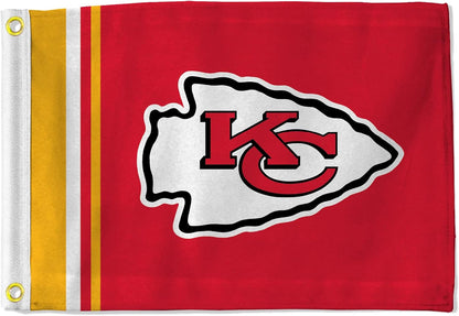 Kansas City Chiefs Flag-3x5 FT NFL KC Chiefs Banner-100% polyester-2 Metal Grommets