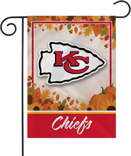 NFL Kansas City Chiefss Flag KC Chiefs Garden Banner Flags -100% polyester 12x18 inches / 28x40 inch