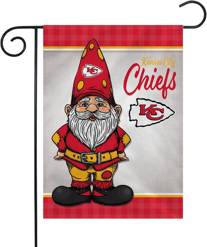 NFL Kansas City Chiefss Flag KC Chiefs Garden Banner Flags -100% polyester 12x18 inches / 28x40 inch