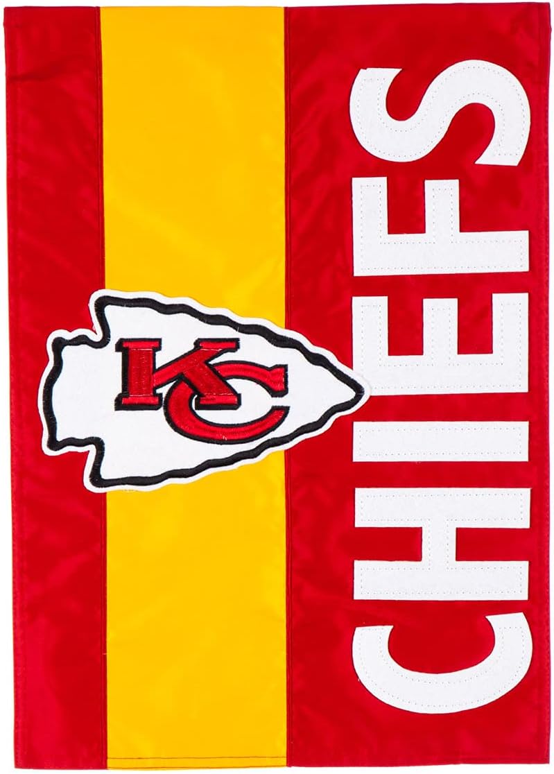 NFL Kansas City Chiefss Flag KC Chiefs Garden Banner Flags -100% polyester 12x18 inches / 28x40 inch