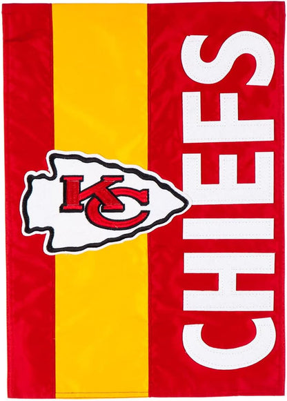 NFL Kansas City Chiefss Flag KC Chiefs Garden Banner Flags -100% polyester 12x18 inches / 28x40 inch