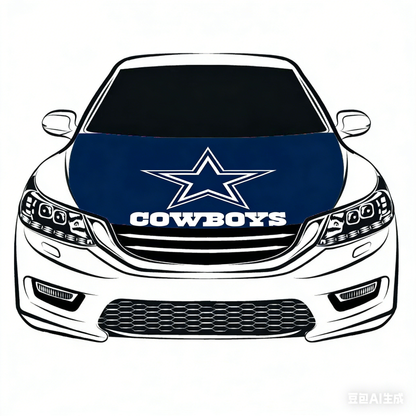 NFL Dalls Cowboys Flag-3.3x5 Ft 6X7Ft Car Hood Cover Banner Flag Of Dalls Cowboys -100% polyester