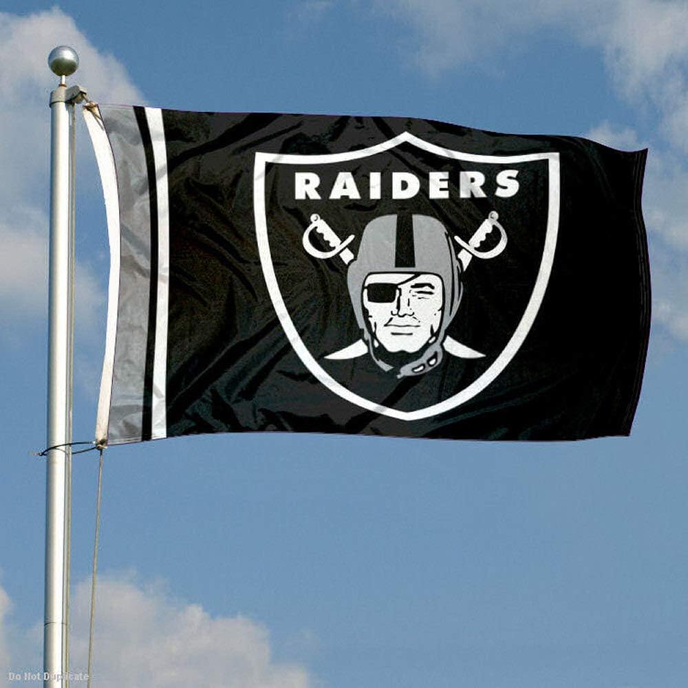 NFL Las Vegas Raiders Flag Flag-3x5 Oakland Raiders Banner-100% polyester