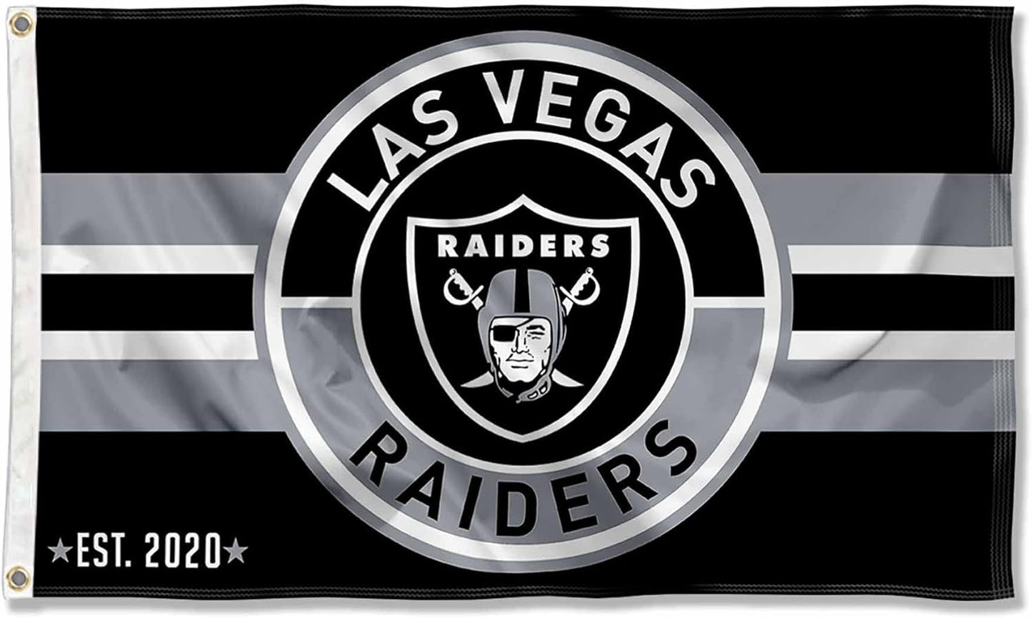 NFL Las Vegas Raiders Flag Flag-3x5 Oakland Raiders Banner-100% polyester