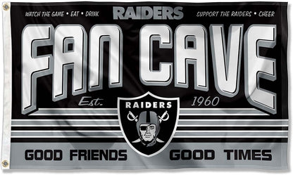 NFL Las Vegas Raiders Flag Flag-3x5 Oakland Raiders Banner-100% polyester