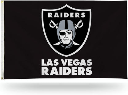 NFL Las Vegas Raiders Flag Flag-3x5 Oakland Raiders Banner-100% polyester