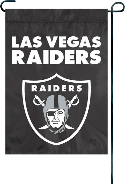 Las Vegas Raiders Flag  NFL Oakland Raiders Garden Banner Flags -100% polyester 12x18 inches / 28x40 inches
