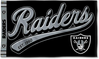 NFL Las Vegas Raiders Flag Flag-3x5 Oakland Raiders Banner-100% polyester