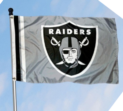 NFL Las Vegas Raiders Flag Flag-3x5 Oakland Raiders Banner-100% polyester